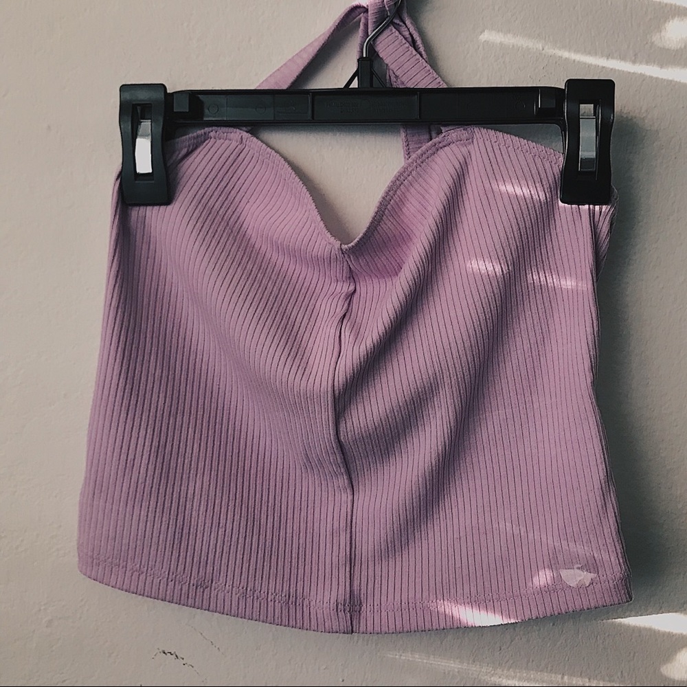 Lilac Halter Top ! Brand New 💜